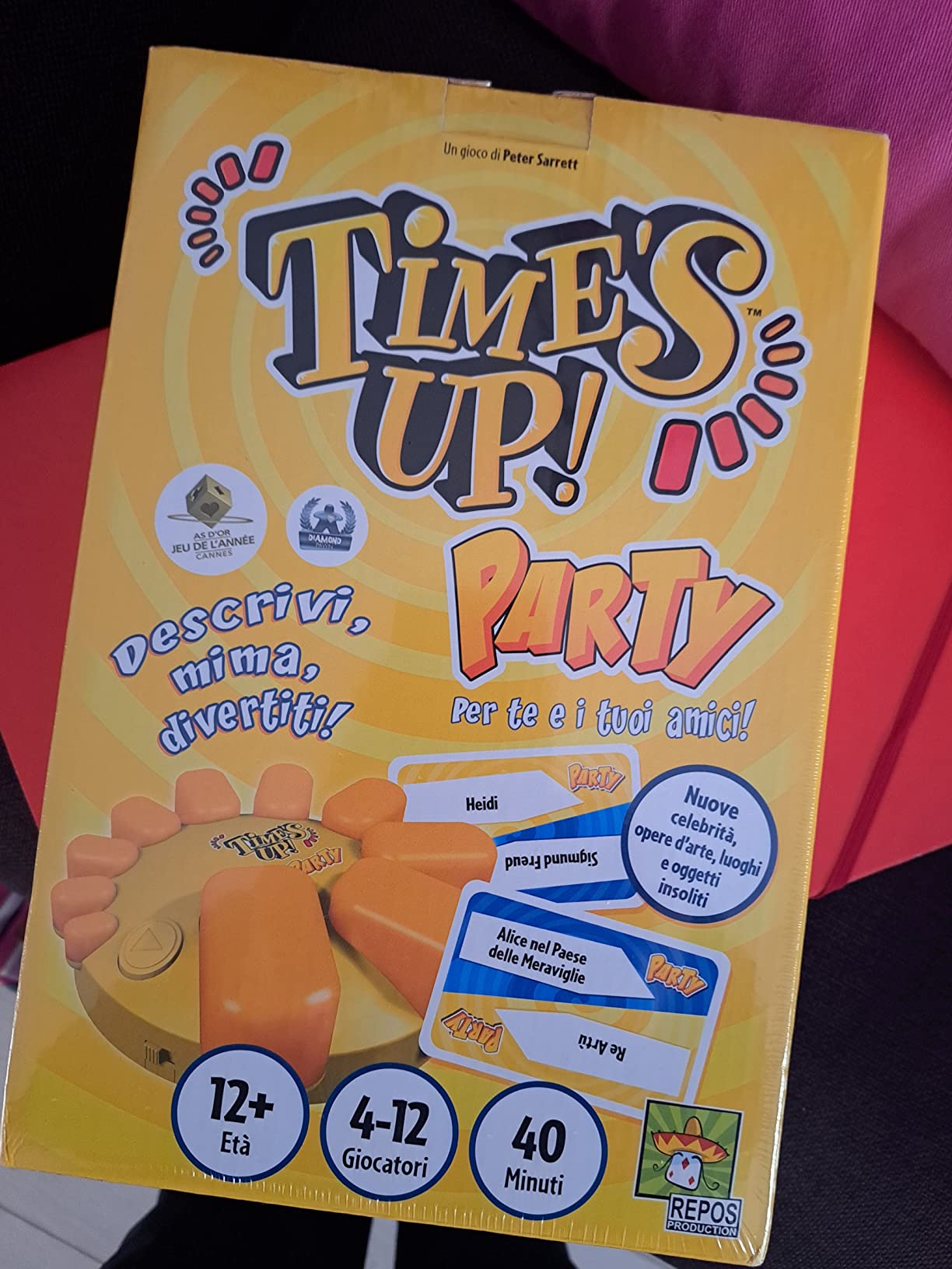 Asmodee Time's Up Big Box Party gioco da tavolo 4-12 giocatori