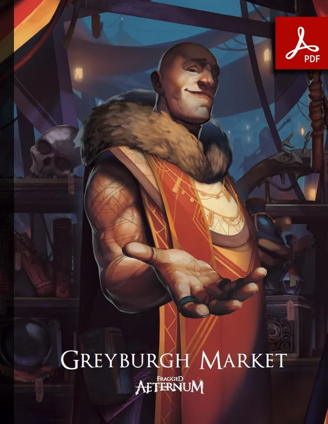 Modiphius Fragged Aeternum Greyburgh Market pdf