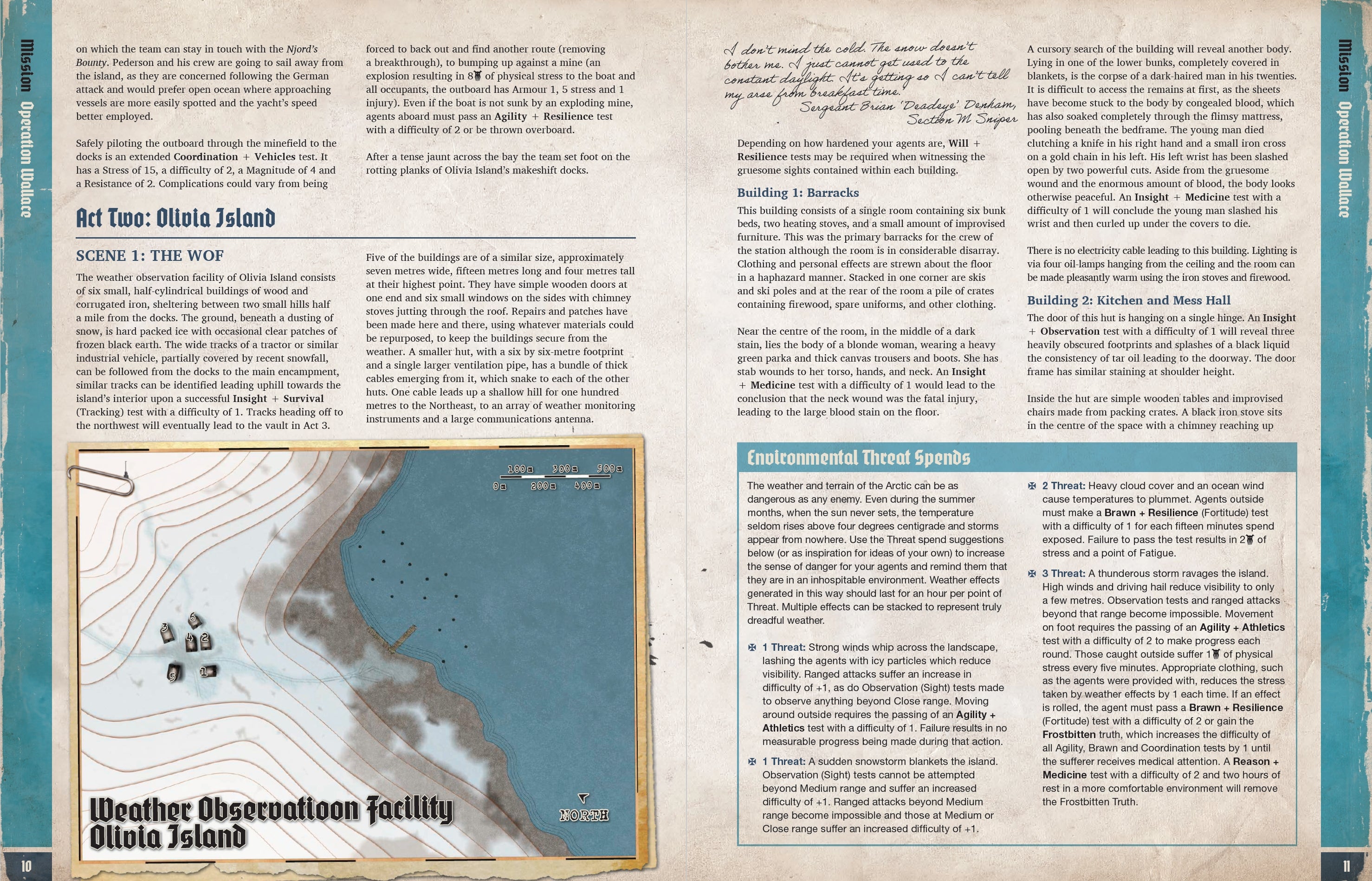 Modiphius Achtung! Cthulhu Operation Fallen Star missione PDF 28 pagine