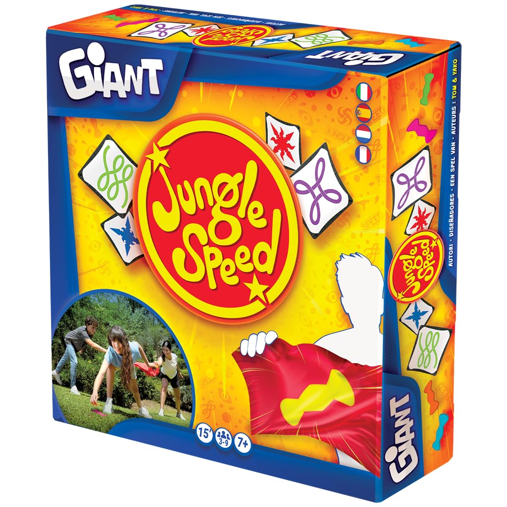 Asmodee Classic Jungle Speed Giant gioco XXL 3-9 giocatori