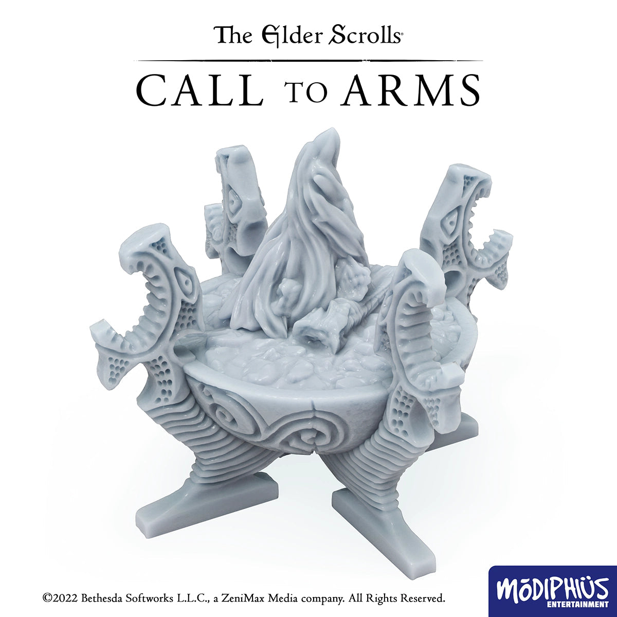 Modiphius Elder Scrolls Call to Arms Tomb Scatter file STL