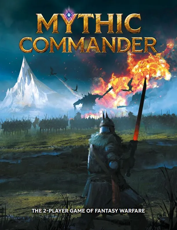 Mythic Commander Core Rulebook Wargame Fantasy PDF 2 Giocatori