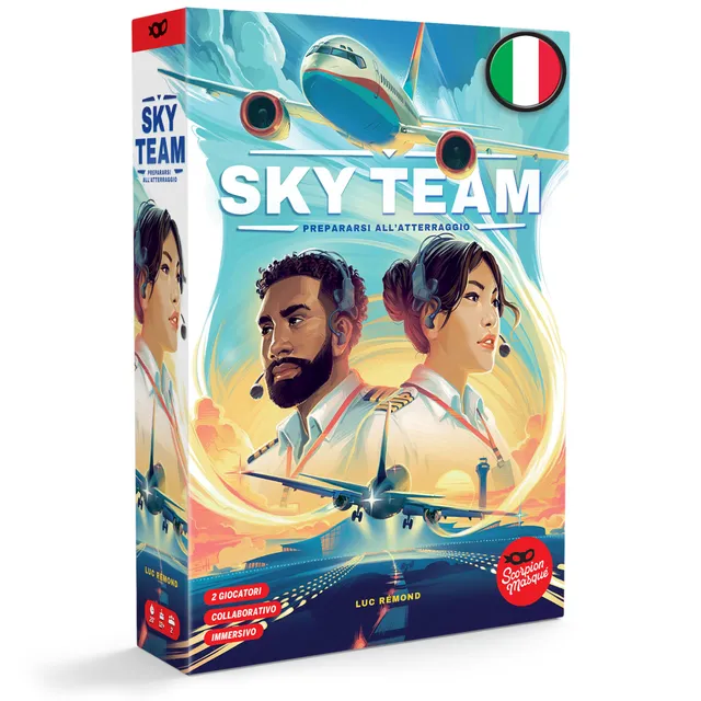 Asmodee Sky Team Gioco da Tavolo Collaborativo 2 Giocatori