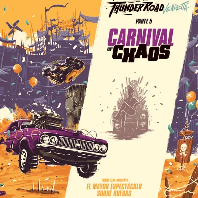 Thunder Road Vendetta Carnival of Chaos espansione gioco da tavolo