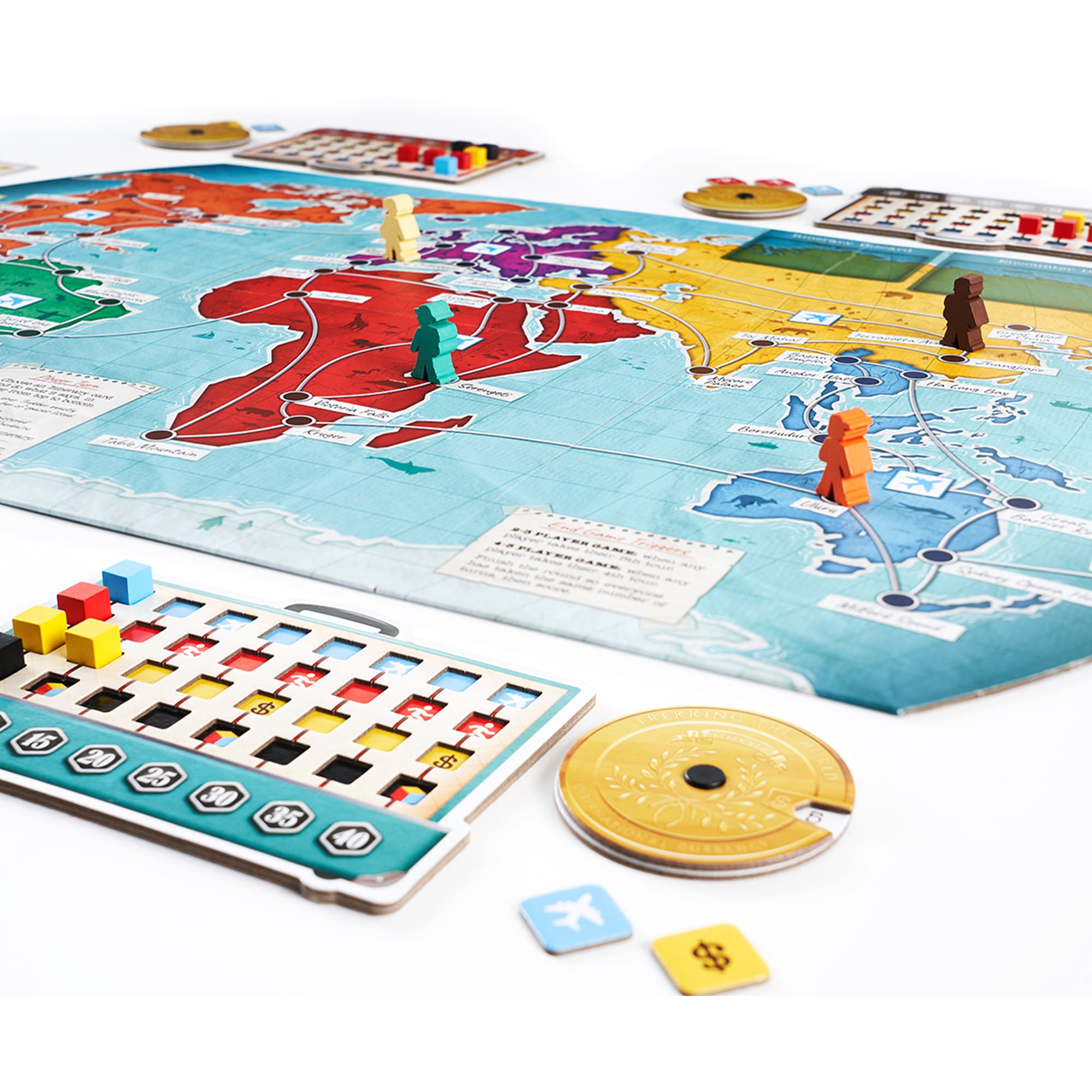 Trekking the World Second Edition gioco da tavolo viaggio