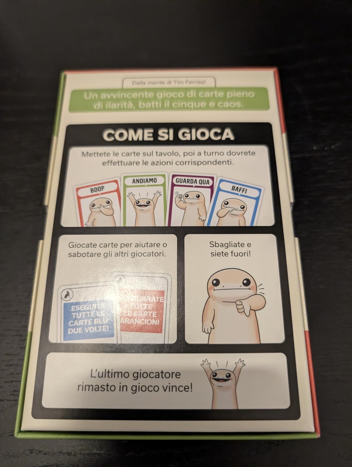 Asmodee Coyote carte party game edizione italiana 3-8 giocatori