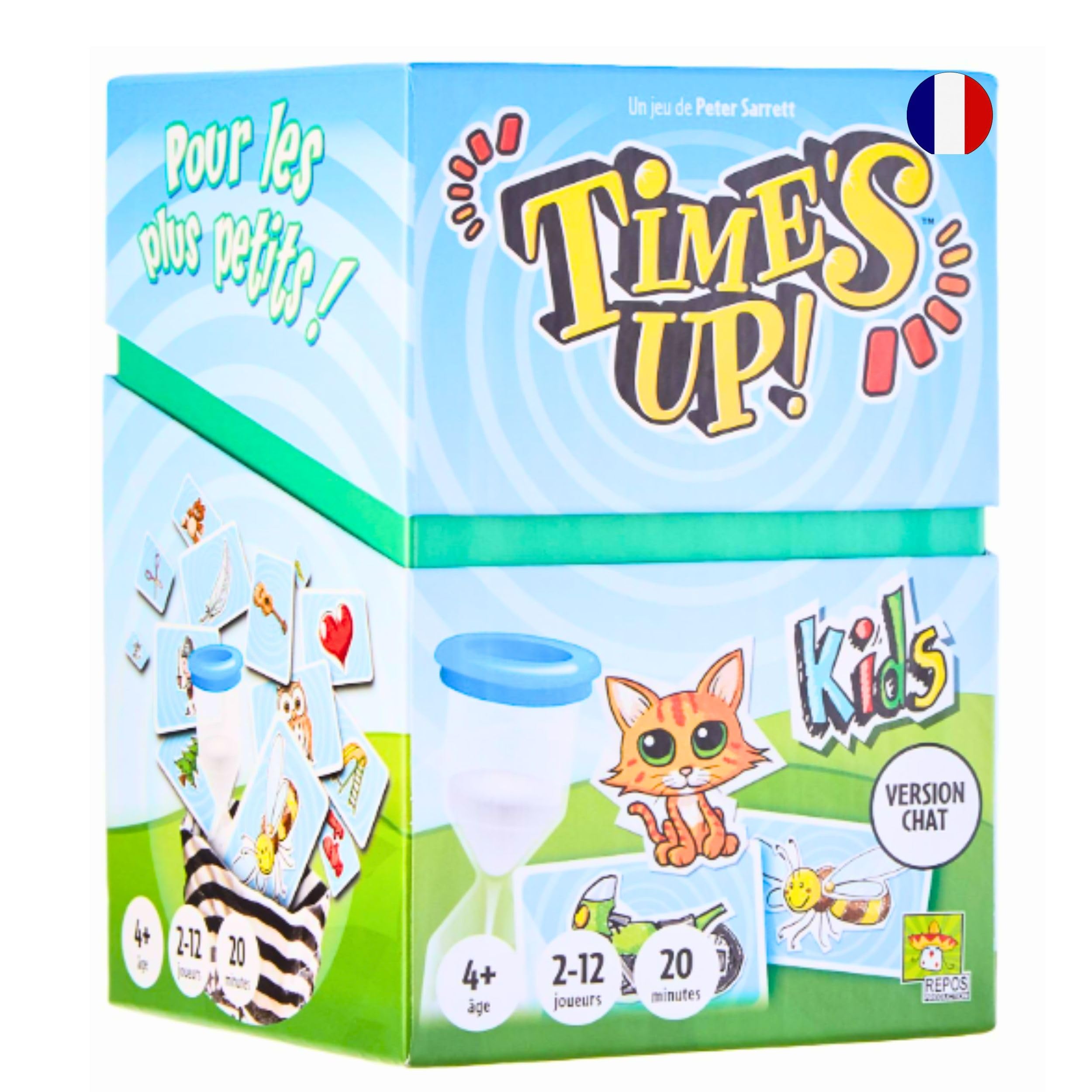 Asmodee Time's Up Bambini gioco di carte con cronografo 2-12 giocatori