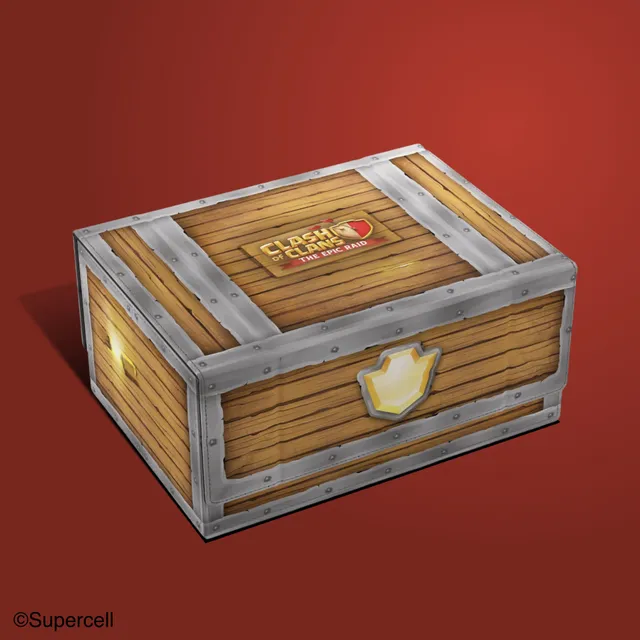 Maestro Media Clash of Clans Premium Chest box portadadi 2 in 1