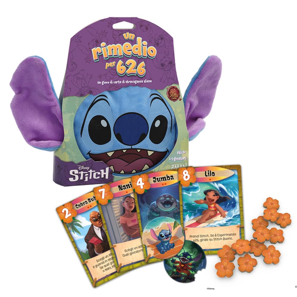 Asmodee Love Letter Rimedio per 626 gioco carte Stitch 2-5 giocatori