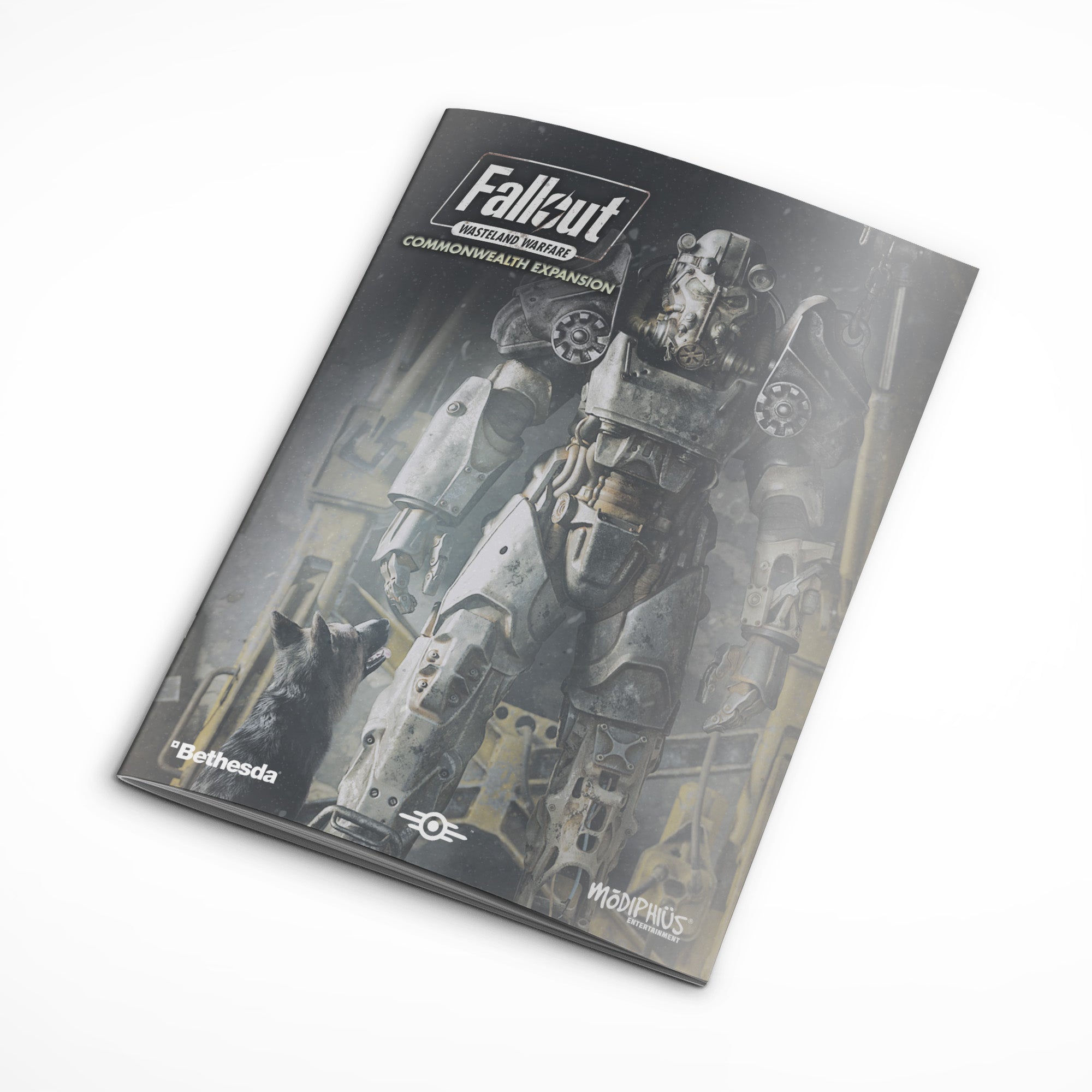 Modiphius Fallout: Wasteland Warfare The Commonwealth Rules gioco miniature