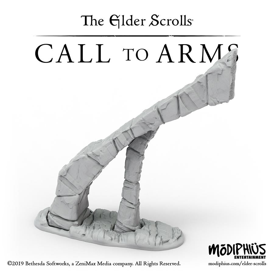 Modiphius Elder Scrolls Call to Arms Bleak Falls Barrow set terreno resina