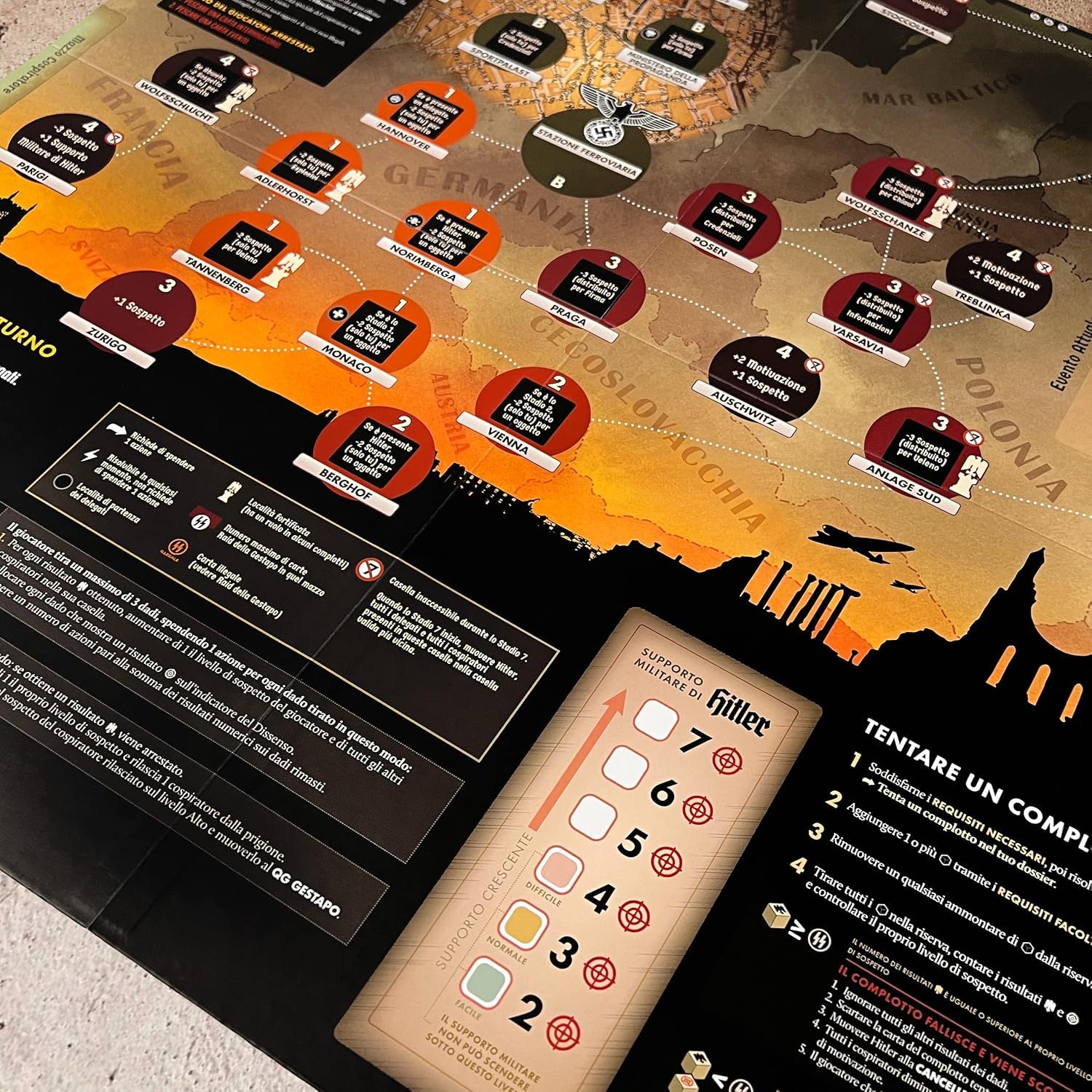 Asmodee Black Orchestra Seconda Edizione gioco da tavolo Gioco Base cooperativo