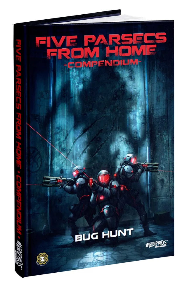 Five Parsecs From Home Compendium Bug Hunt Libro Wargame Solo