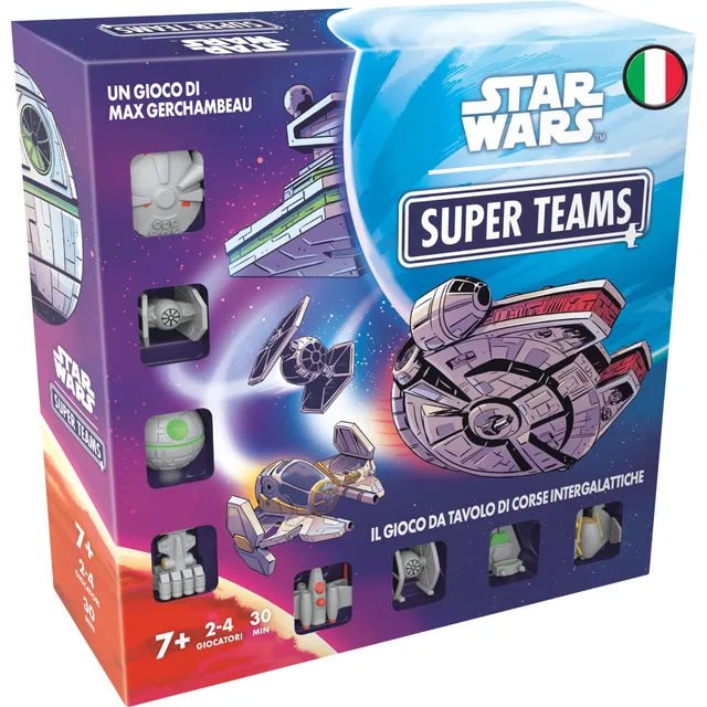 Asmodee Star Wars Super Teams Gioco di Carte Italiano 2-4