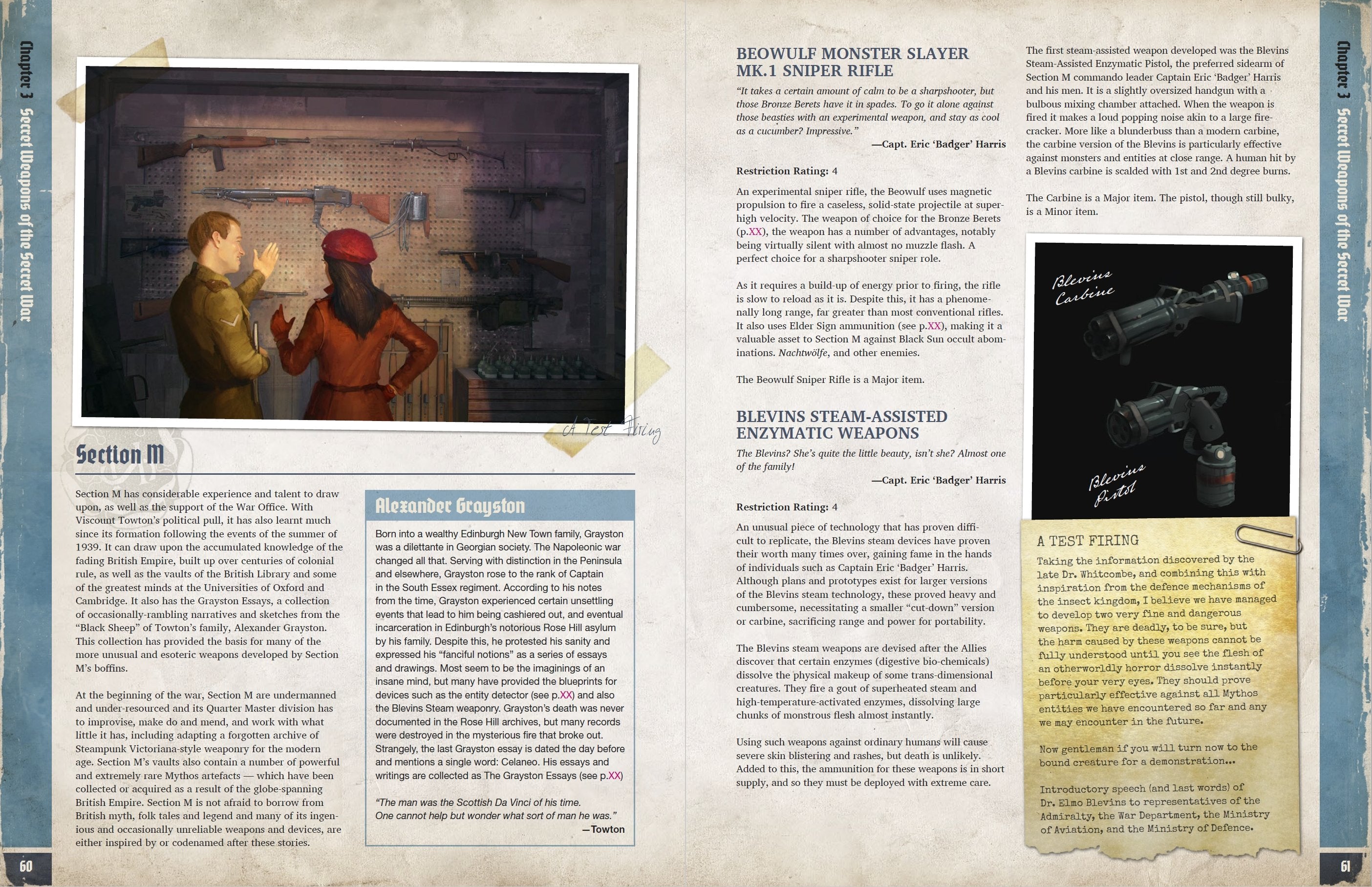 Modiphius Achtung! Cthulhu 2d20 Gamemaster's Guide manuale