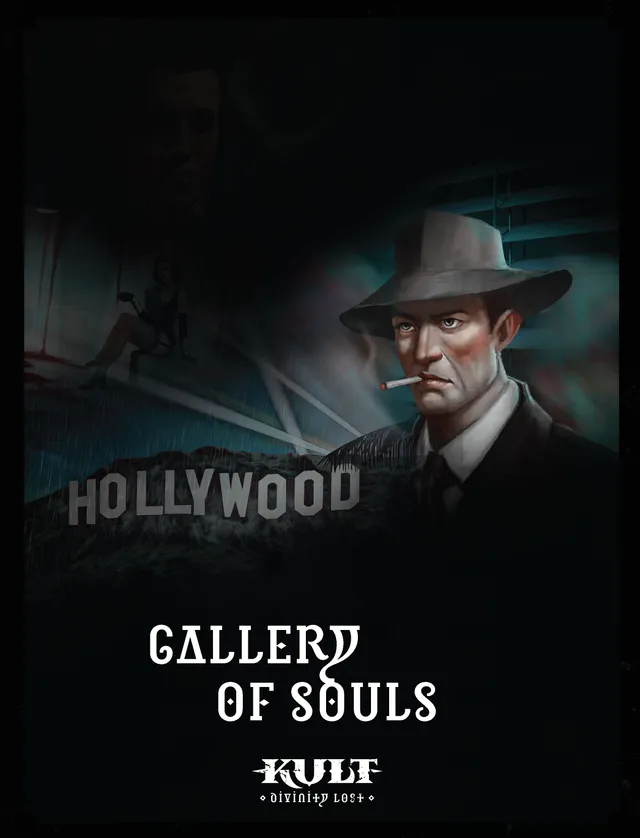 KULT Divinity Lost Gallery of Souls scenario brossura 44 pp