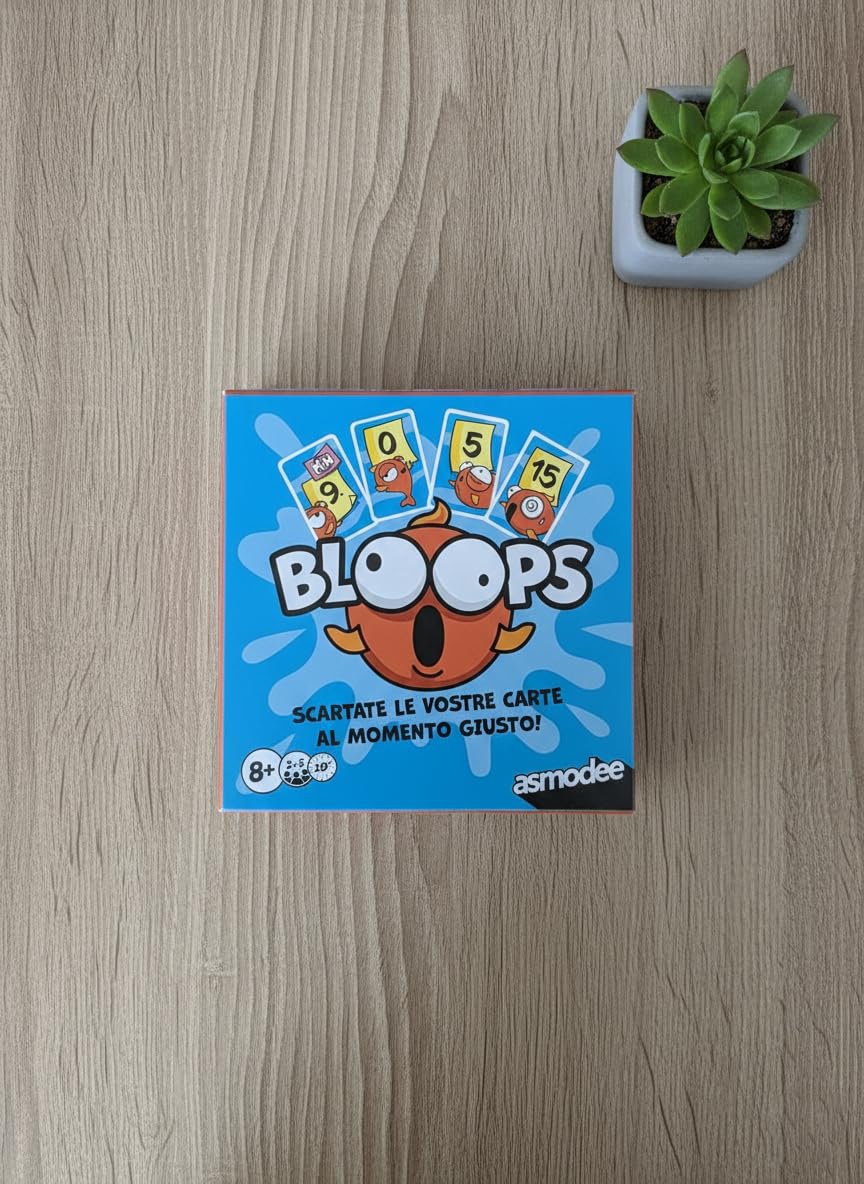 Asmodee Bloops Gioco di Carte Memoria 8+ anni Italiano