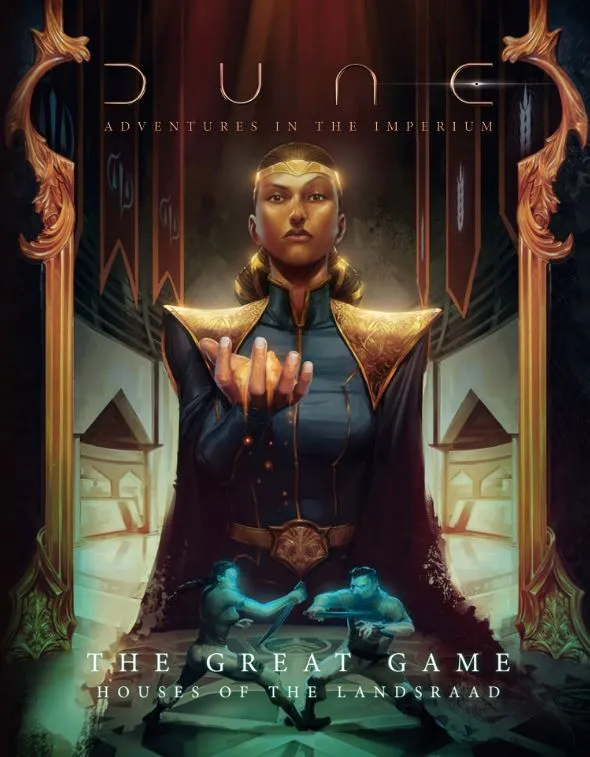 Modiphius Dune Great Game Houses of the Landsraad supplemento PDF