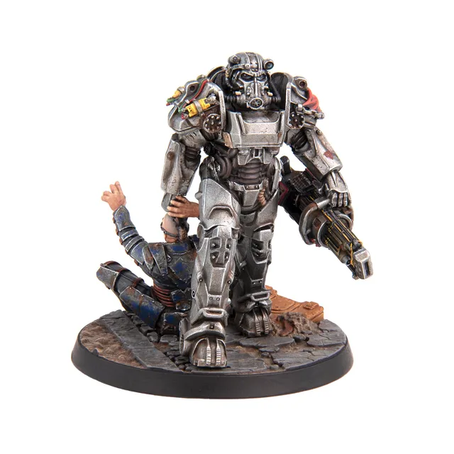 Fallout Miniatures Rogue Knight miniatura resina 32mm
