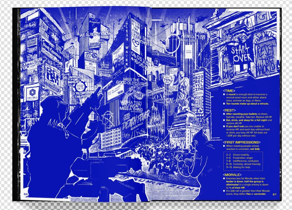 Free League CY_BORG Standard Edition gioco di ruolo manuale cyberpunk