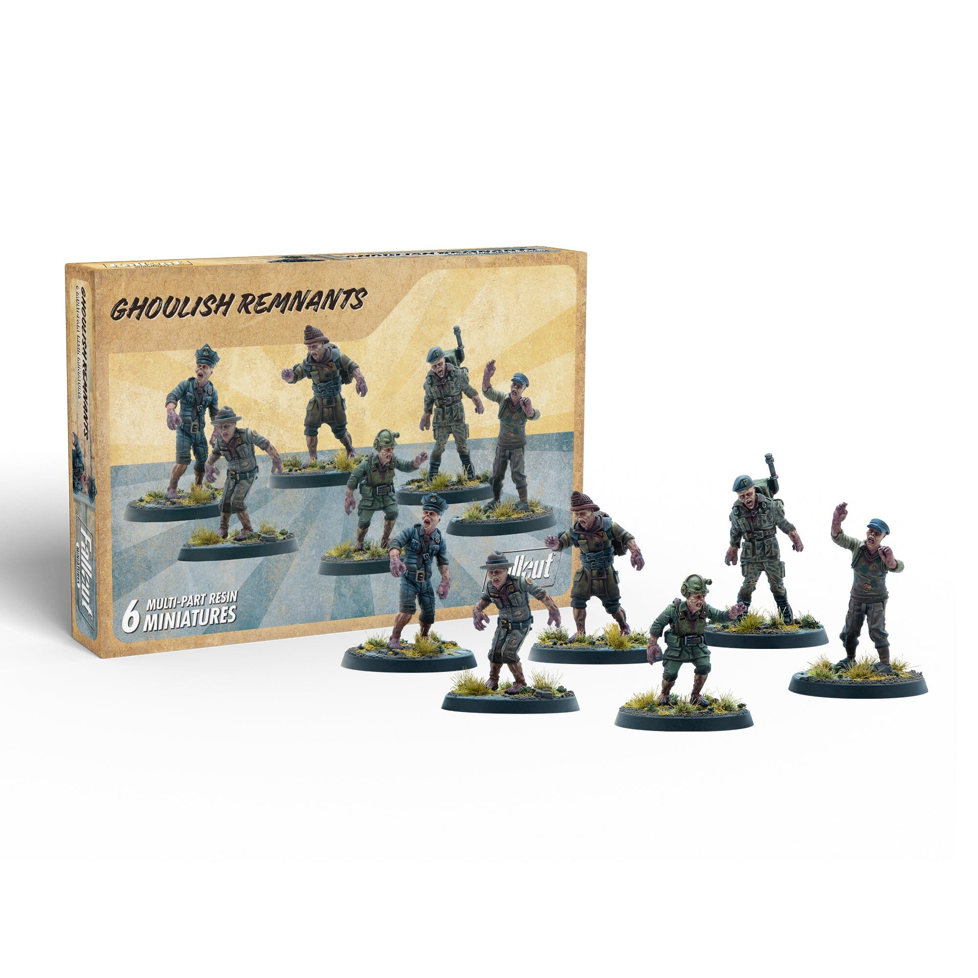 Fallout Wasteland Warfare Into Wasteland bundle creature resina