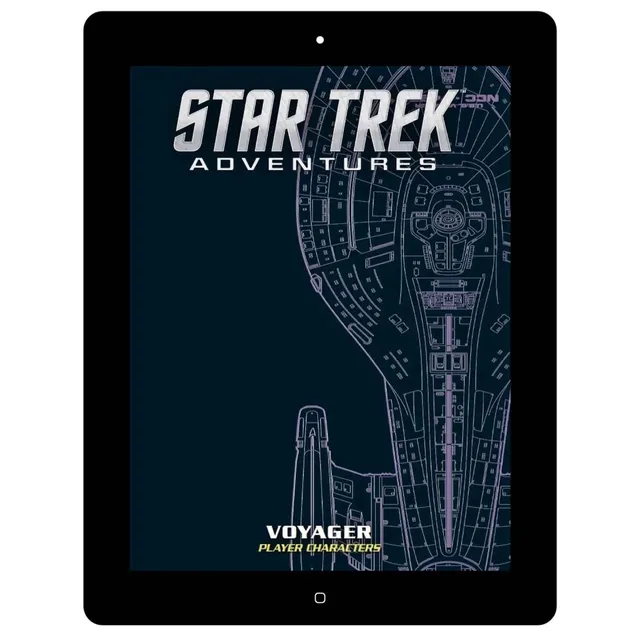 Modiphius Star Trek Adventures Voyager personaggi PDF 19 pagine