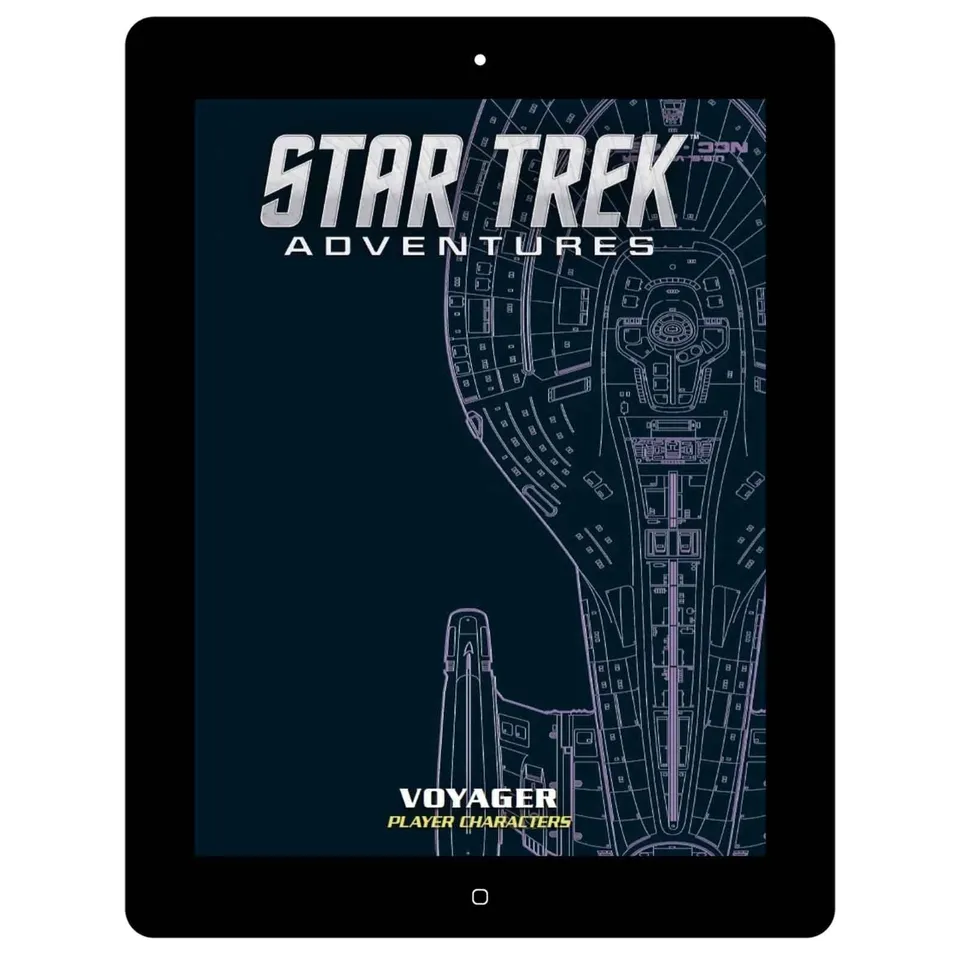 Modiphius Star Trek Adventures Voyager personaggi PDF 19 pagine