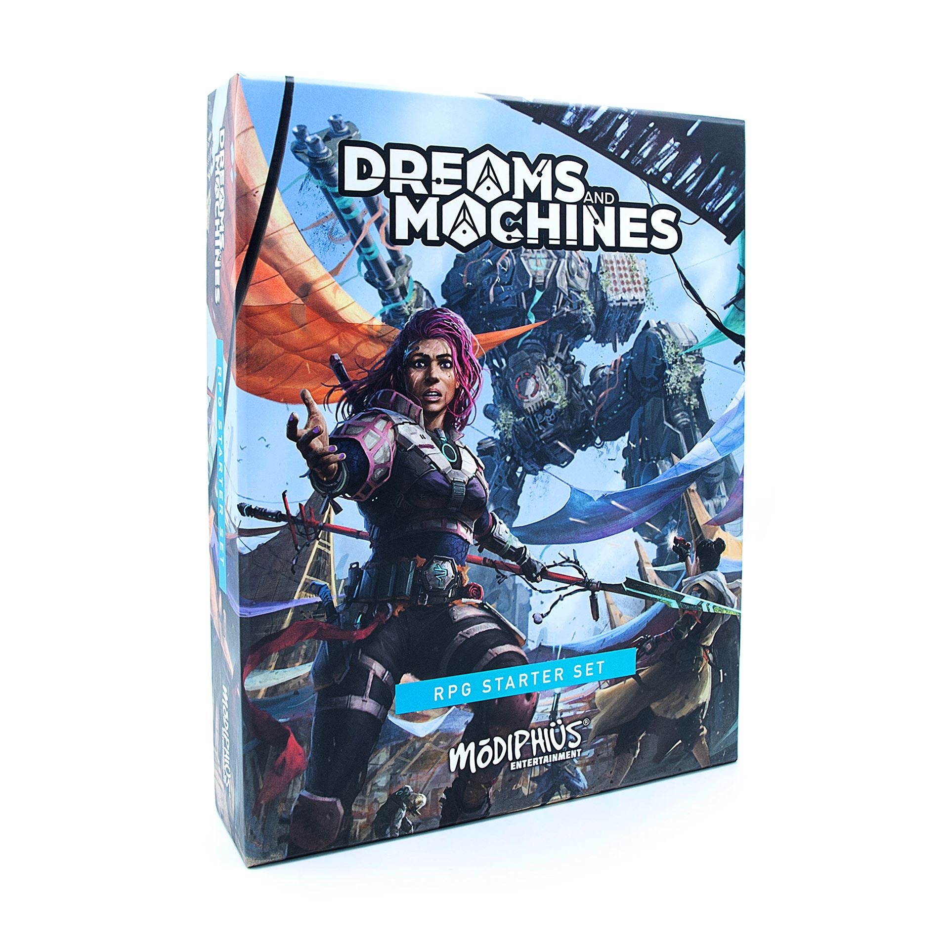 Modiphius Dreams and Machines starter set gioco di ruolo