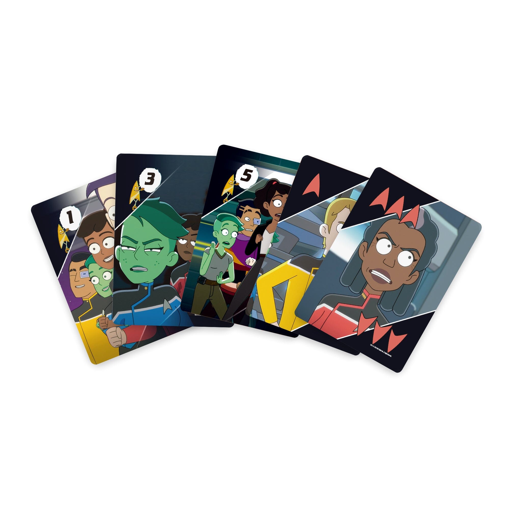 Modiphius Star Trek Lower Decks Buffer Time gioco di carte