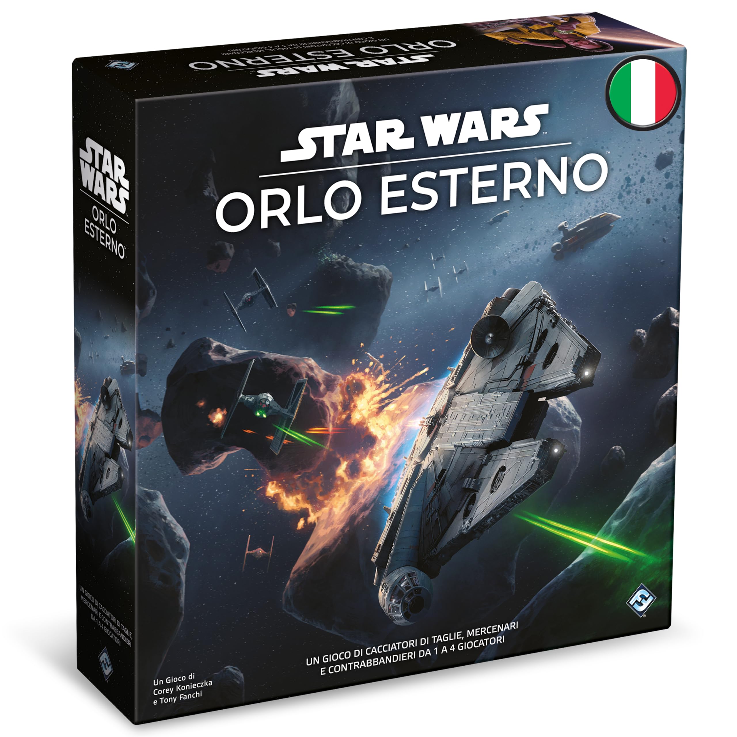 Asmodee Star Wars Orlo Esterno gioco da tavolo base 1-4 giocatori