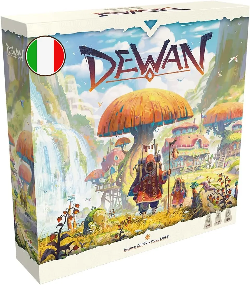 Asmodee Dewan Gioco da Tavolo Strategico Italiano 2-4