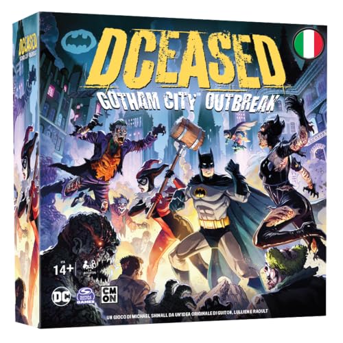 Asmodee DCeased Gotham City Outbreak gioco cooperativo 1-6 giocatori