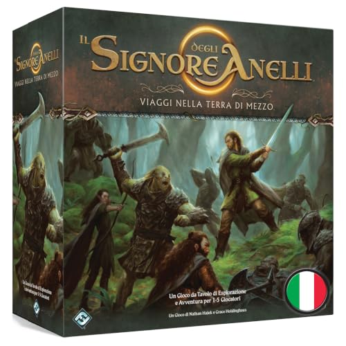 Asmodee Viaggi nella Terra di Mezzo gioco da tavolo cooperativo con app