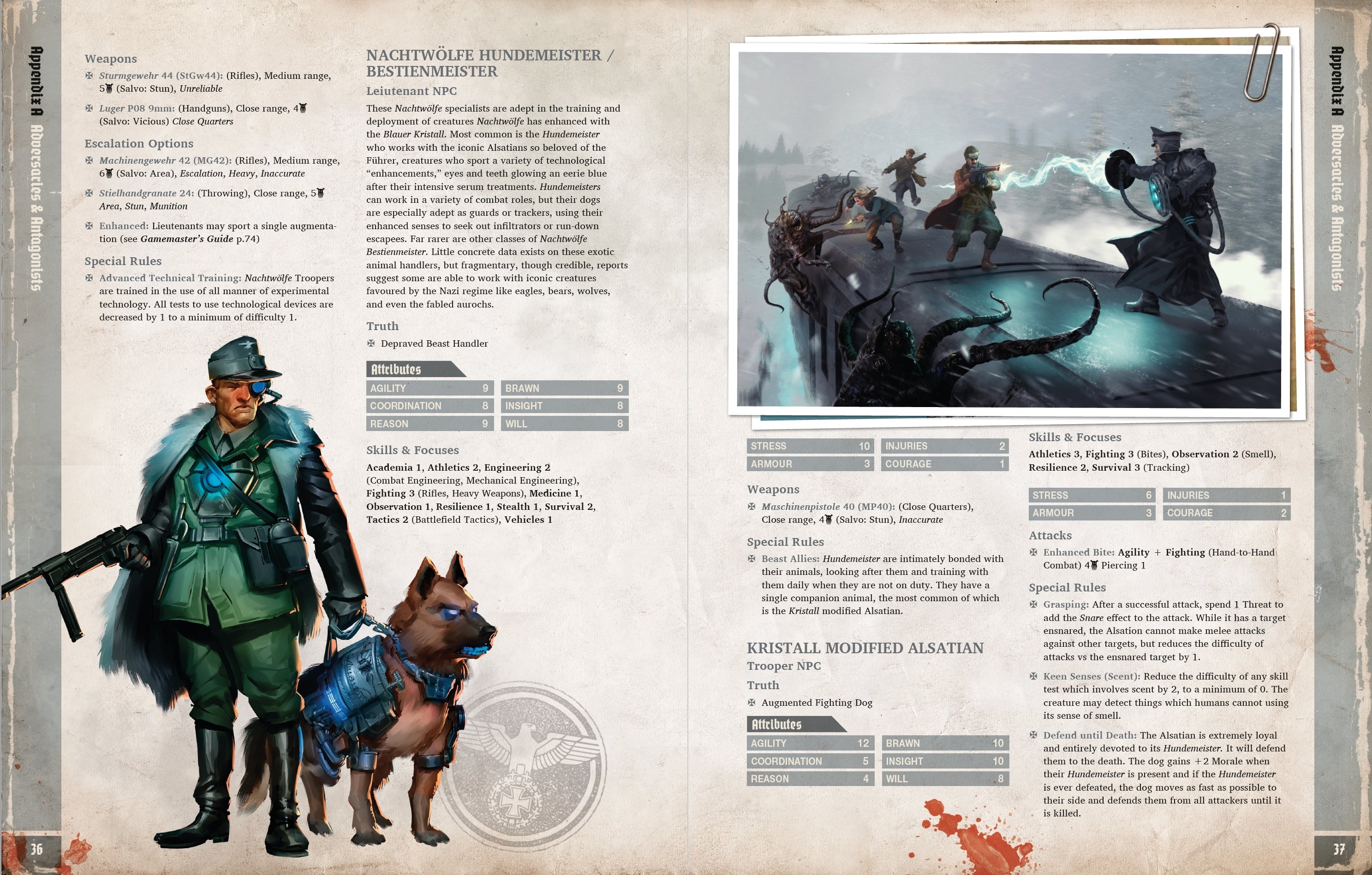 Achtung! Cthulhu 2d20 Assault on the Fuhrer Train missione PDF