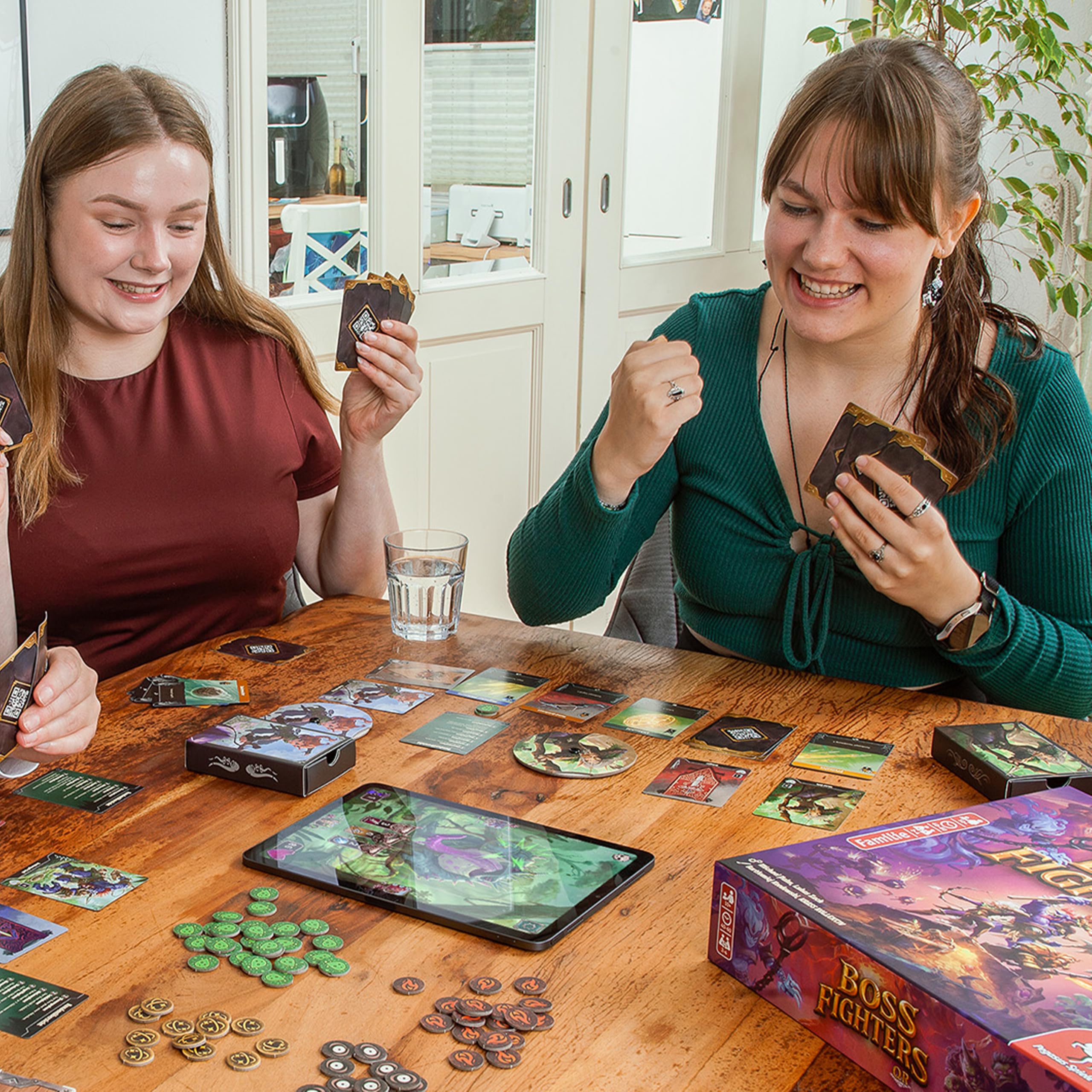 Asmodee Boss Fighter QR gioco da tavolo cooperativo ITA 10+