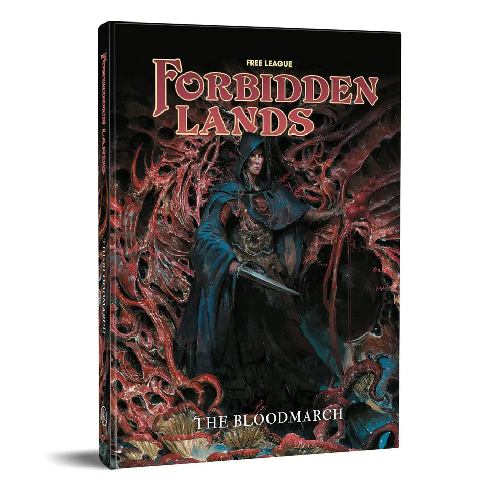 Modiphius Forbidden Lands The Bloodmarch Manuale Campagna