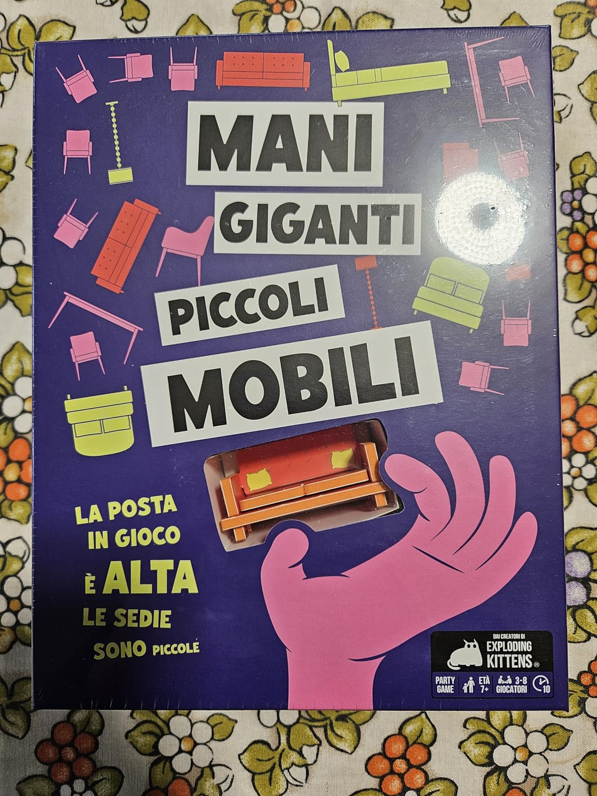 Asmodee Mani Giganti Piccoli Mobili gioco destrezza 3-8 giocatori