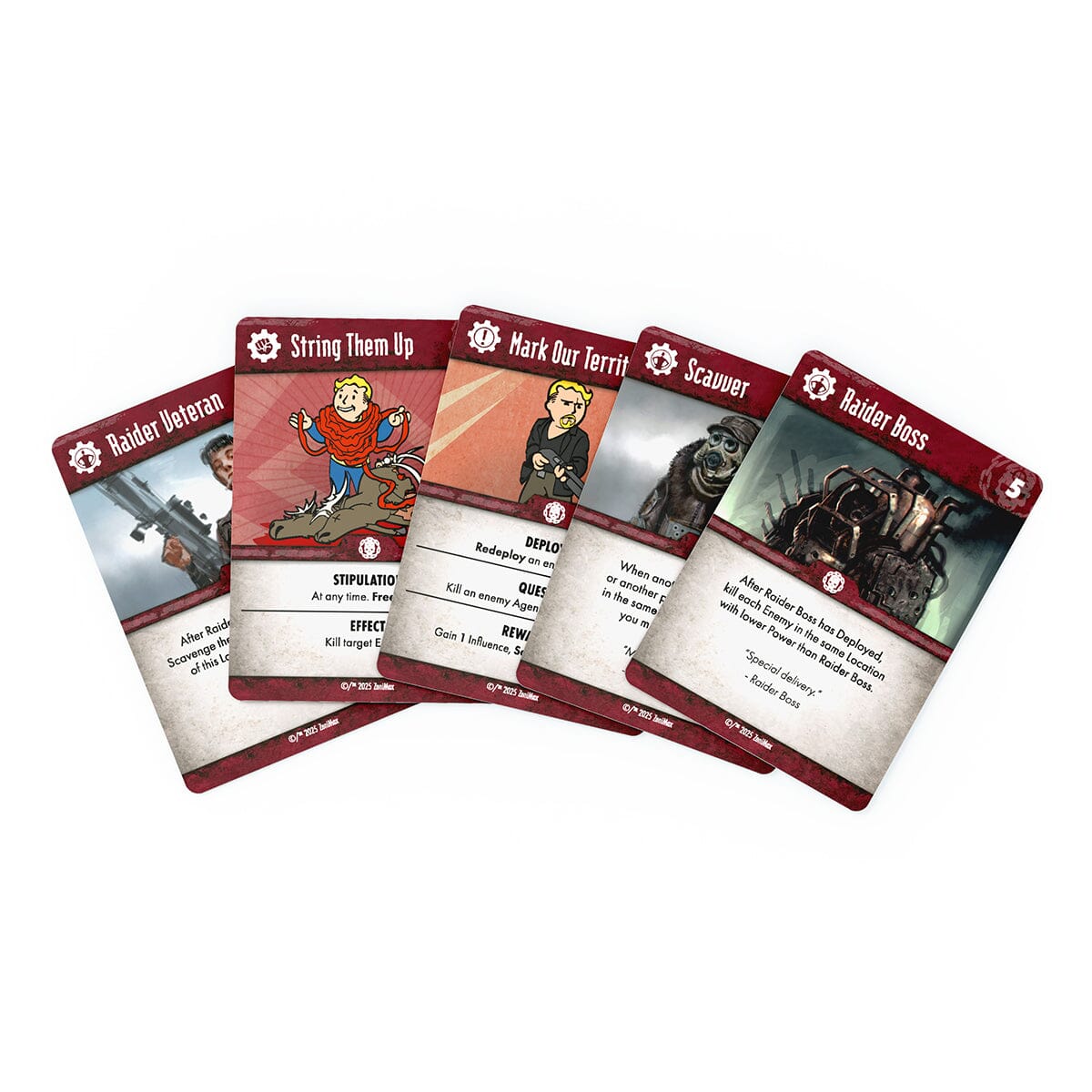 Modiphius Fallout Power Play gioco carte 2-4 giocatori