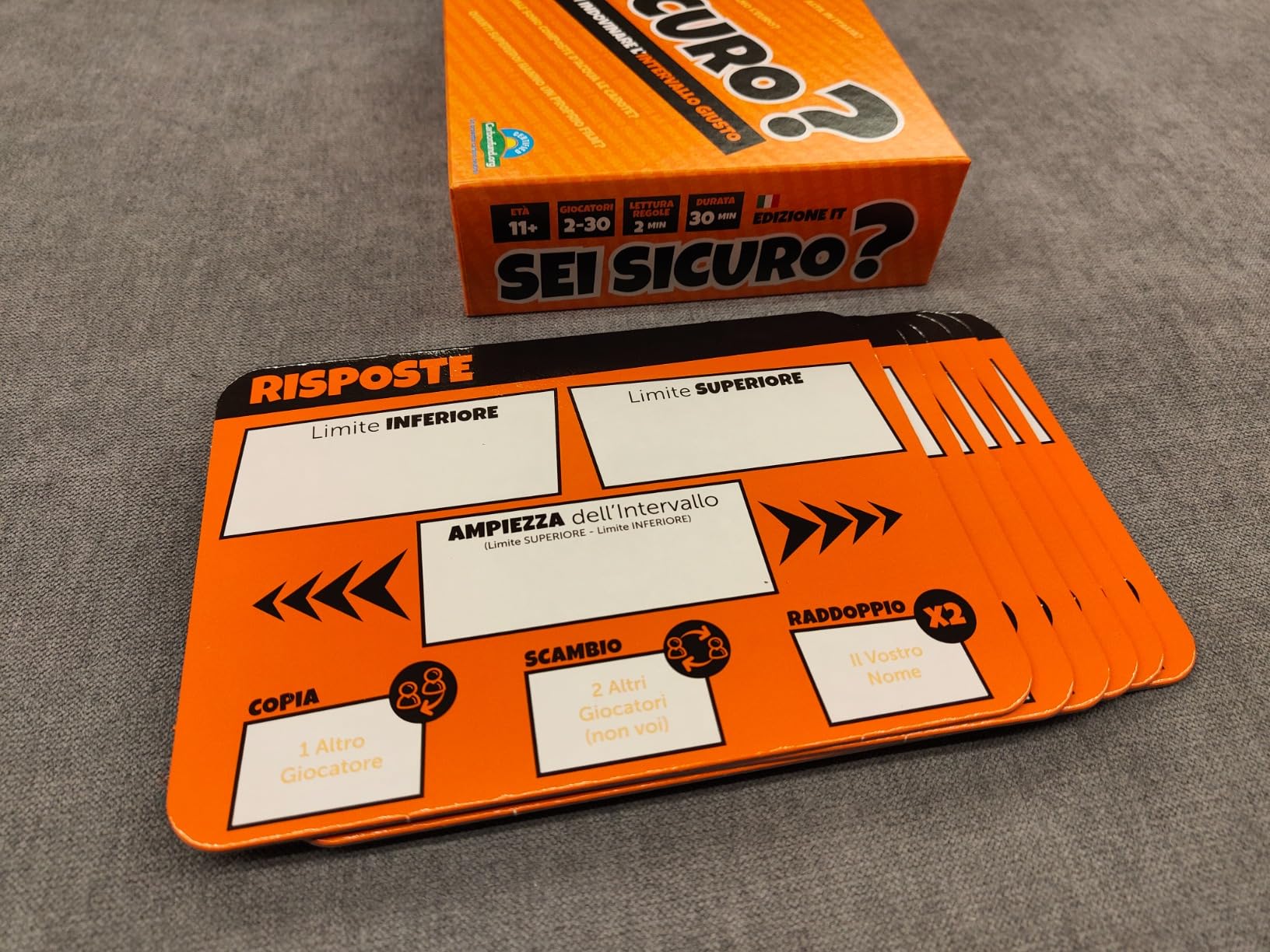 Asmodee Party Games Sei Sicuro? quiz 2-24 giocatori italiano