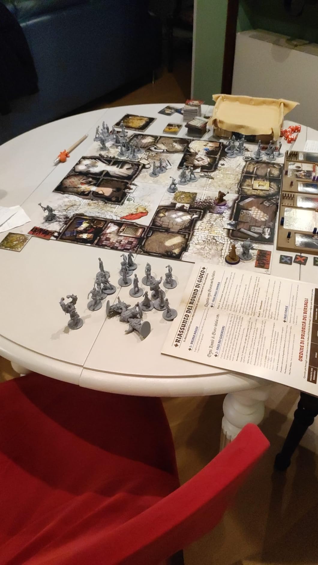 Asmodee Zombicide Black Plague gioco da tavolo vecchia versione