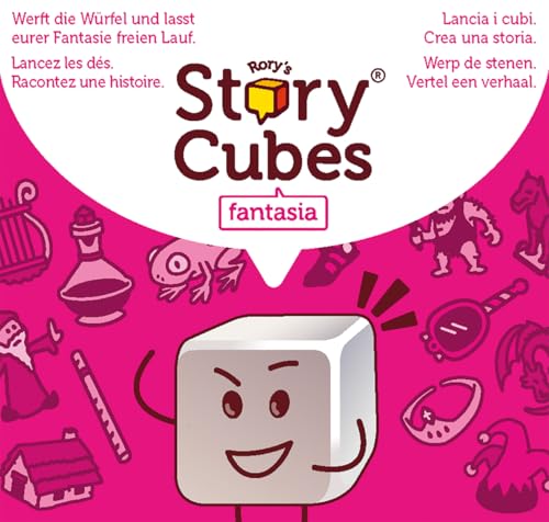 Asmodee Rory's Story Cubes Fantasia dadi storia famiglia 9 dadi