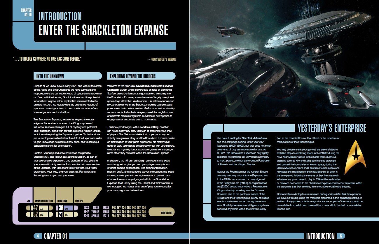 Modiphius Star Trek Shackleton Expanse Campaign Guide PDF inglese