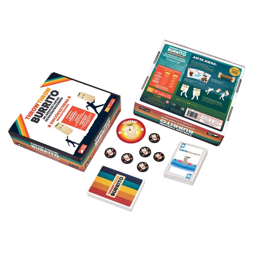 Exploding Kittens Throw Burrito gioco carte ed. spagnola