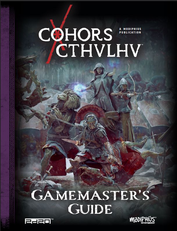 Modiphius Cohors Cthulhu Gamesmaster's Guide manuale copertina rigida