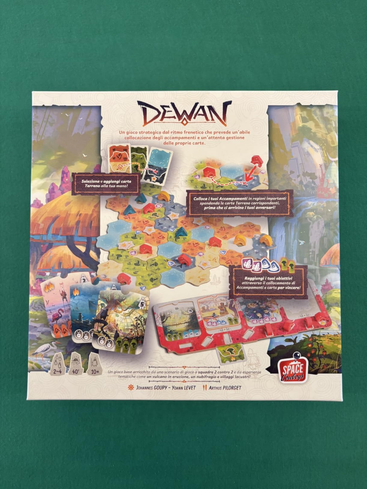Asmodee Dewan Gioco da Tavolo Strategico Italiano 2-4