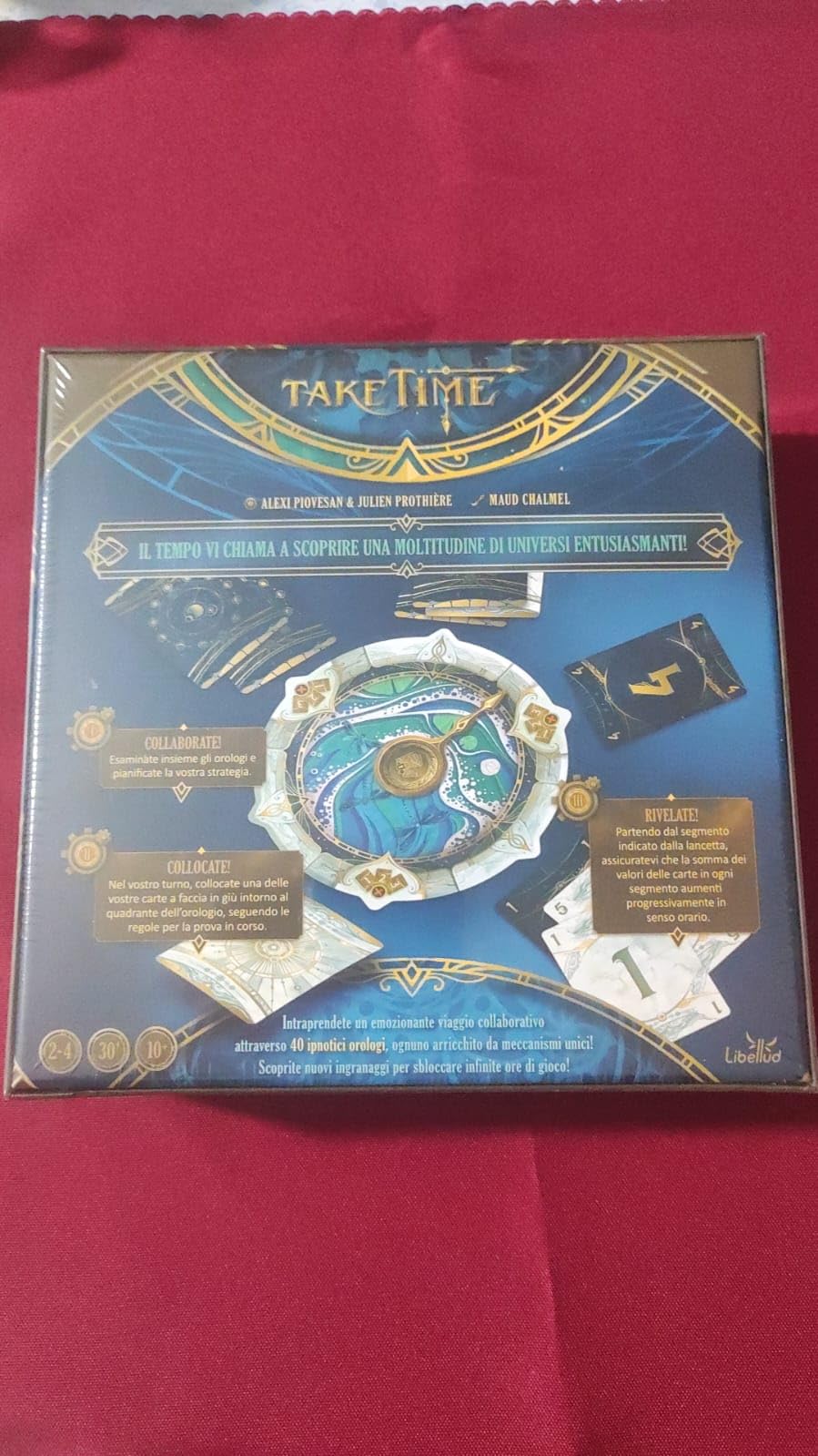 Asmodee Take Time Gioco Base gioco deduzione collaborativo orologi