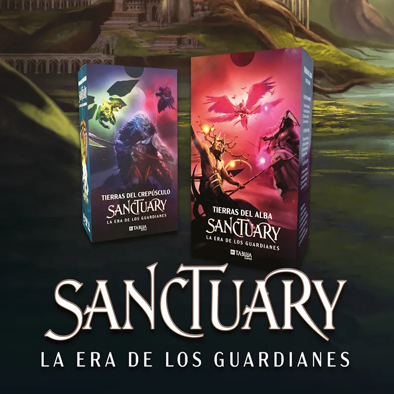 Sanctuary Era dei Guardiani gioco da tavolo fantasy scatola