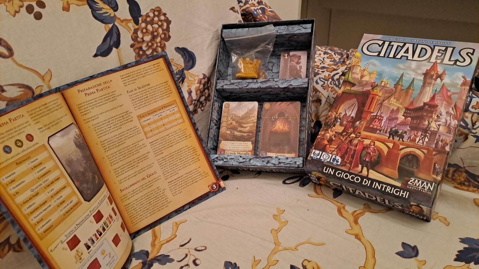 Asmodee Citadels Gioco da Tavolo Gioco Base bluff costruzione