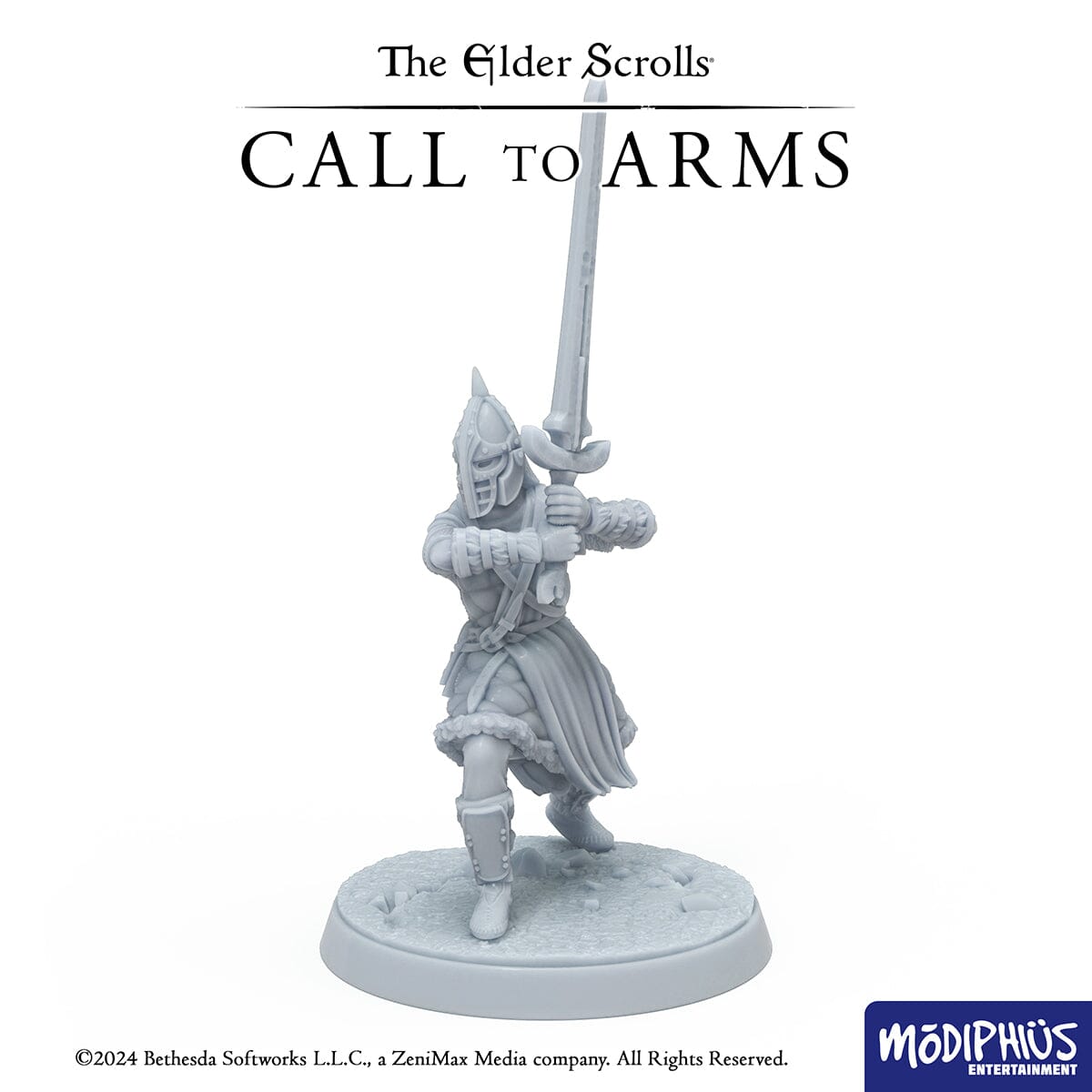 Modiphius Elder Scrolls Call to Arms Stormcloak Starter Set miniature STL