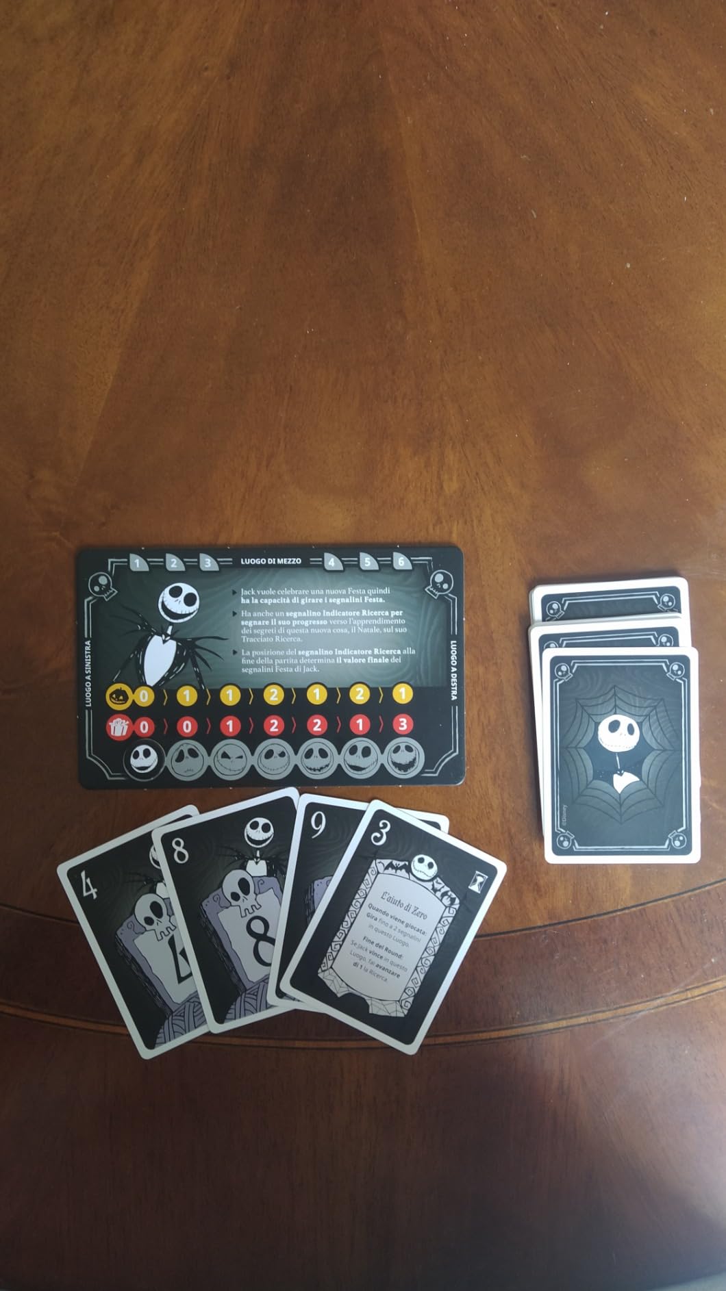 Asmodee Nightmare Before Christmas gioco di carte strategia 2-6